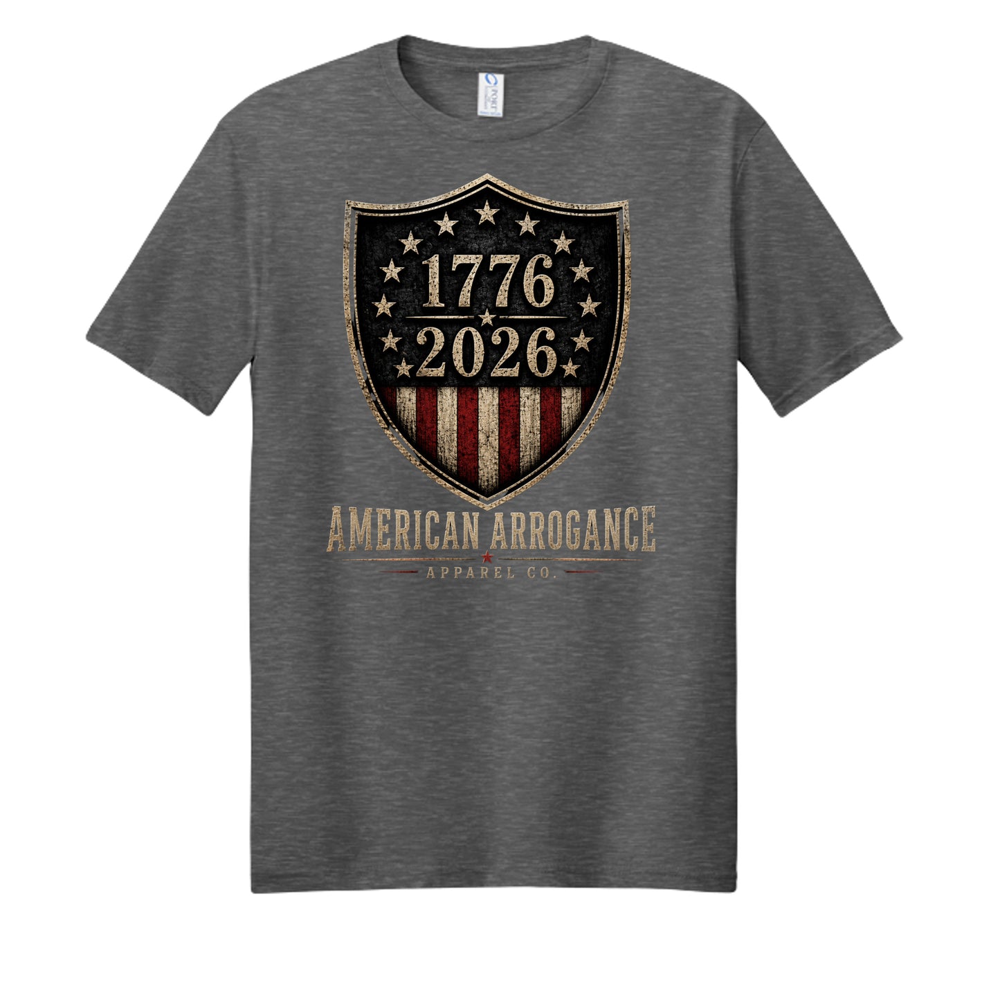 Dark Heather Grey - PC450 - FRONT