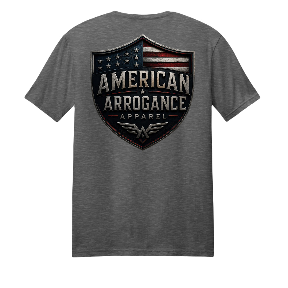 Dark Heather Grey - PC450 - BACK